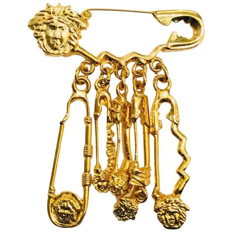 versace brooch